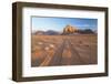 Tracks in the Desert, Wadi Rum, Jordan-Peter Adams-Framed Photographic Print