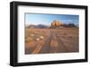 Tracks in the Desert, Wadi Rum, Jordan-Peter Adams-Framed Photographic Print