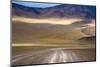 Tracks left by vehicles on desert land, Eduardo Abaroa Andean Fauna National Reserve, Bolivia-Keren Su-Mounted Photographic Print