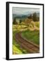 Tracks through Hood River, Oregon-Vincent James-Framed Photographic Print