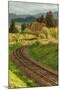 Tracks through Hood River, Oregon-Vincent James-Mounted Photographic Print