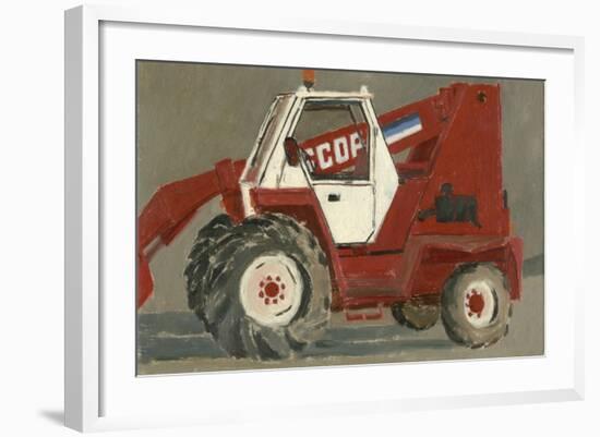 Tracteur, Canville, 2007-Delphine D. Garcia-Framed Giclee Print