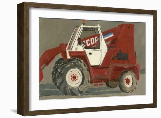 Tracteur, Canville, 2007-Delphine D. Garcia-Framed Giclee Print