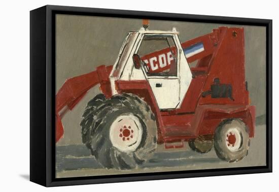 Tracteur, Canville, 2007-Delphine D. Garcia-Framed Stretched Canvas