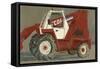 Tracteur, Canville, 2007-Delphine D. Garcia-Framed Stretched Canvas