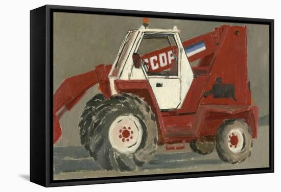 Tracteur, Canville, 2007-Delphine D. Garcia-Framed Stretched Canvas