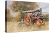 Traction Engine at the Great Eccleston Show, 1998-Peter Miller-Stretched Canvas