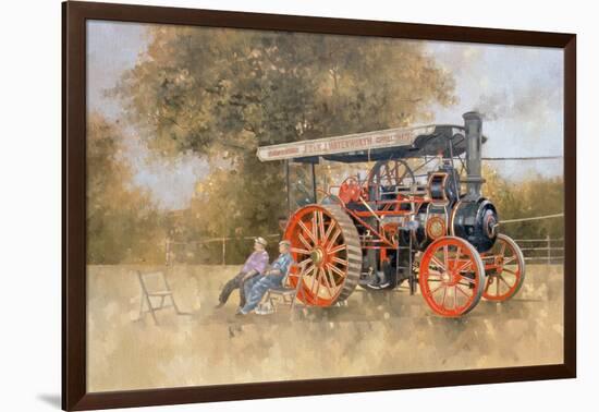 Traction Engine at the Great Eccleston Show, 1998-Peter Miller-Framed Giclee Print