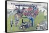 Traction Engines at the Show, 1993-Huw S. Parsons-Framed Stretched Canvas