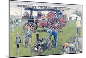 Traction Engines at the Show, 1993-Huw S. Parsons-Mounted Giclee Print