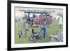 Traction Engines at the Show, 1993-Huw S. Parsons-Framed Giclee Print