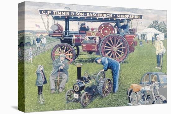 Traction Engines at the Show, 1993-Huw S. Parsons-Stretched Canvas