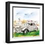 Traction-Bruno Pozzo-Framed Art Print