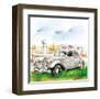 Traction-Bruno Pozzo-Framed Art Print