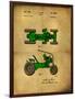 Tractor 1953 - II-Dan Sproul-Framed Art Print