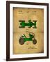 Tractor 1953 - II-Dan Sproul-Framed Art Print