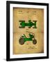 Tractor 1953 - II-Dan Sproul-Framed Art Print