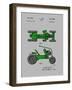 Tractor 1953-Dan Sproul-Framed Art Print