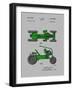 Tractor 1953-Dan Sproul-Framed Art Print