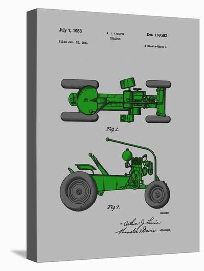 Tractor 1953-Dan Sproul-Stretched Canvas