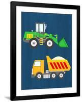 Tractor 1-Kimberly Allen-Framed Art Print