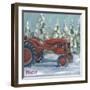 Tractor-4 Seasons-Allis Chalmers Holiday-Marnie Bourque-Framed Giclee Print