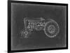 Tractor Blueprint I-Ethan Harper-Framed Art Print