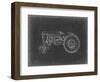 Tractor Blueprint I-Ethan Harper-Framed Art Print