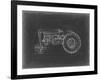 Tractor Blueprint I-Ethan Harper-Framed Art Print