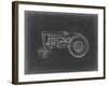 Tractor Blueprint I-Ethan Harper-Framed Art Print