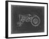 Tractor Blueprint I-Ethan Harper-Framed Art Print