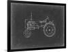 Tractor Blueprint III-Ethan Harper-Framed Art Print