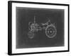 Tractor Blueprint III-Ethan Harper-Framed Art Print