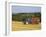 Tractor Collecting Hay Bales at Harvest Time, the Coltswolds, England-David Hughes-Framed Photographic Print