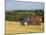 Tractor Collecting Hay Bales at Harvest Time, the Coltswolds, England-David Hughes-Mounted Photographic Print