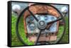 Tractor Seat 1-Robert Goldwitz-Framed Stretched Canvas