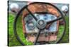 Tractor Seat 1-Robert Goldwitz-Stretched Canvas