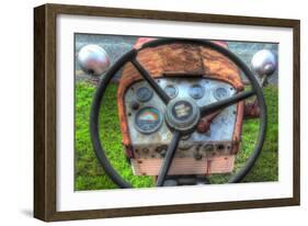 Tractor Seat 1-Robert Goldwitz-Framed Giclee Print