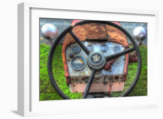 Tractor Seat 1-Robert Goldwitz-Framed Giclee Print