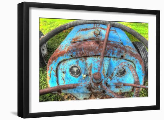 Tractor Seat 2-Robert Goldwitz-Framed Giclee Print