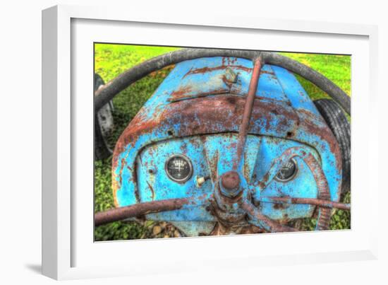 Tractor Seat 2-Robert Goldwitz-Framed Giclee Print