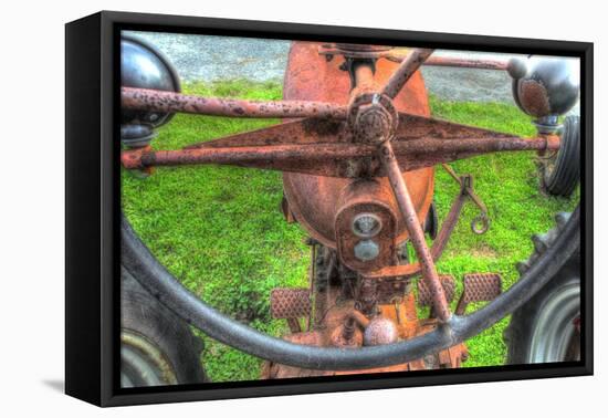 Tractor Seat 3-Robert Goldwitz-Framed Stretched Canvas