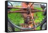Tractor Seat 3-Robert Goldwitz-Framed Stretched Canvas