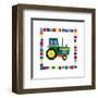 Tractor-Sophie Harding-Framed Art Print