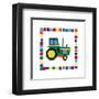 Tractor-Sophie Harding-Framed Art Print