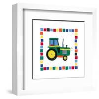 Tractor-Sophie Harding-Framed Art Print