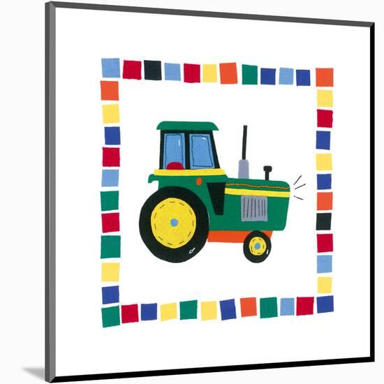 Tractor-Sophie Harding-Mounted Art Print