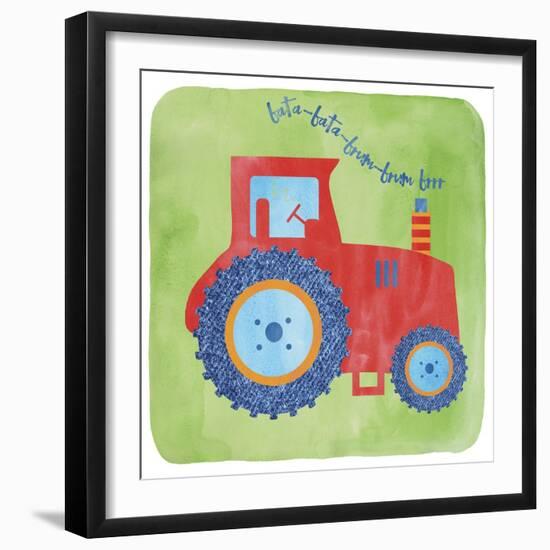 Tractor-Erin Clark-Framed Giclee Print