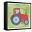 Tractor-Erin Clark-Framed Stretched Canvas