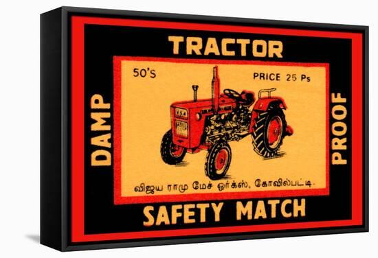 Tractor-null-Framed Stretched Canvas